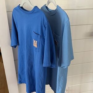 Set of 3 Boys Vineyard Vines Blue Graphic T-Shirts